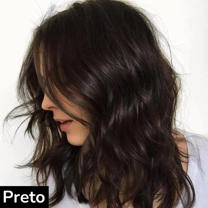 PAGUE 1 LEVE 2 - Topo de Cabelo Natural Feito a Mão | Aumente o Volume Do Seu Cabelo + Colar de Brinde