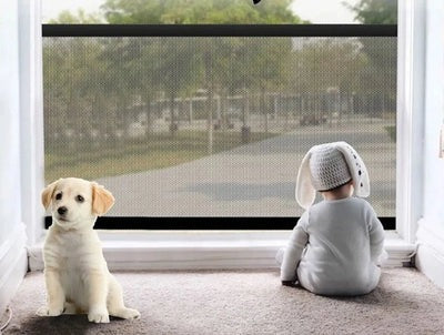 FlexGuard - Tela de Proteção Retrátil para Crianças e Pets