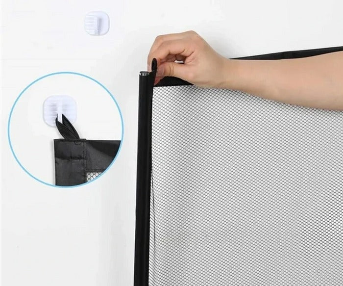 FlexGuard - Tela de Proteção Retrátil para Crianças e Pets